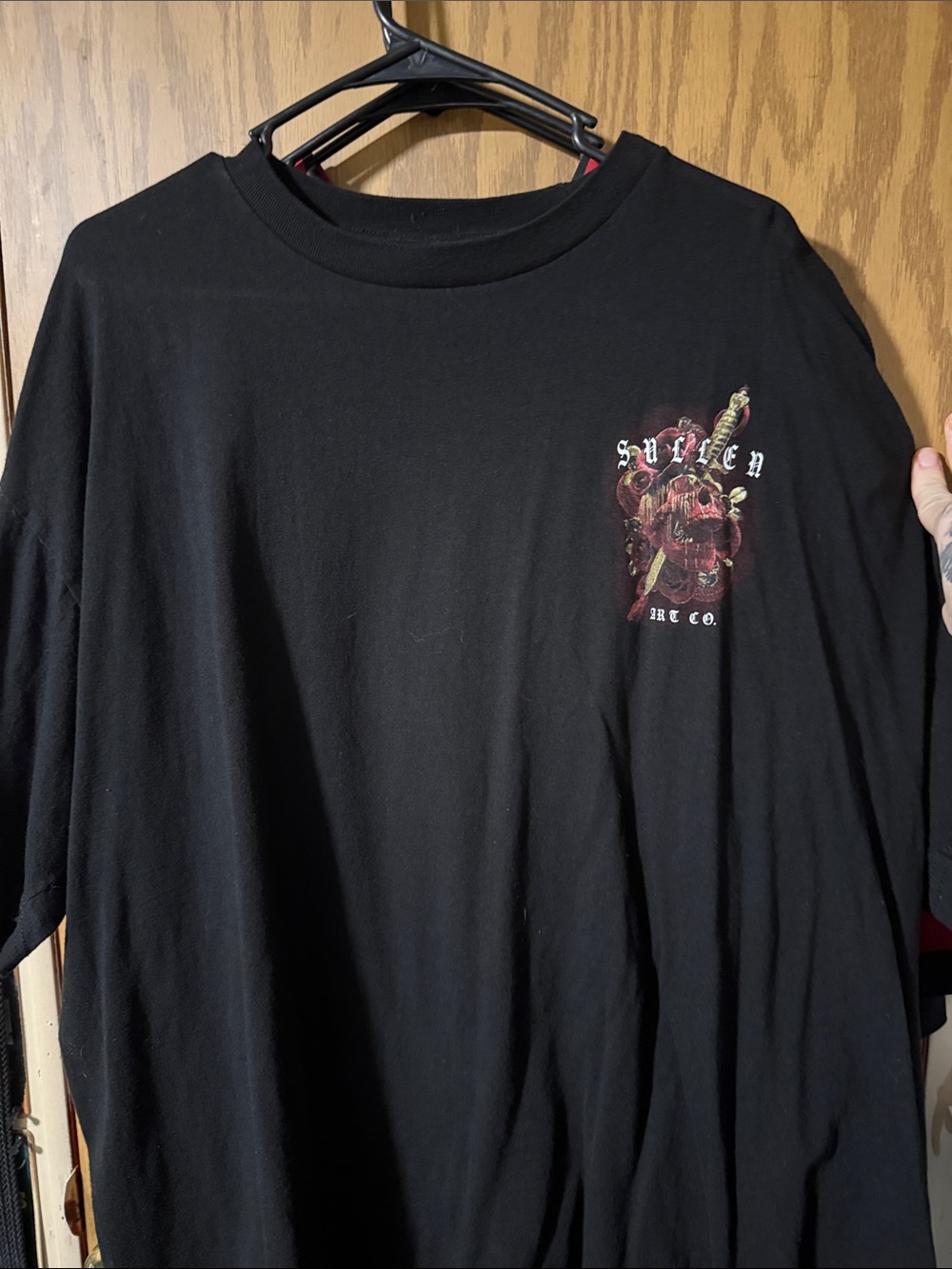 Sullen Black Short-Sleeve Graphic Men’s Tee